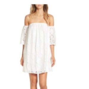Leith Lace Off the Shoulder Dress